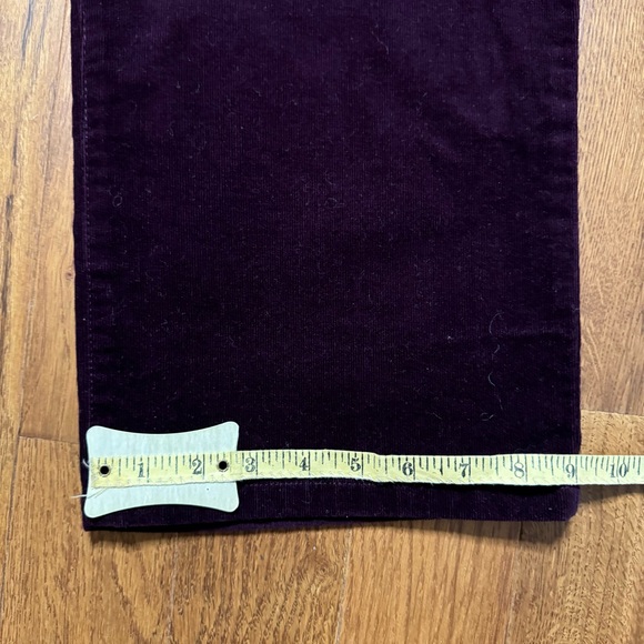 Chaps Denim Plum Women's Slimming Fit Short Length Corduroy Pants Size 20W NWT - Picture 11 of 11